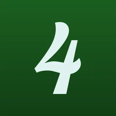 4 комнаты, многопрофильная компания, лого-визитка