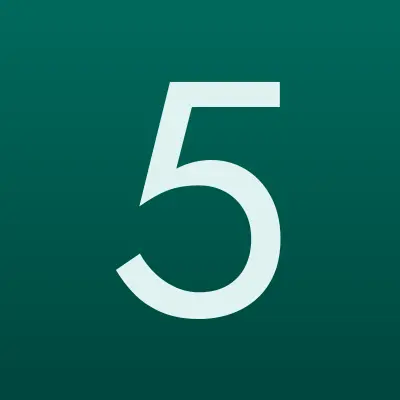 5+, многопрофильная фирма, лого-визитка