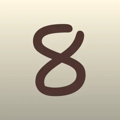 №8, лого-визитка