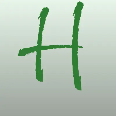H & M, сеть магазинов, лого-визитка