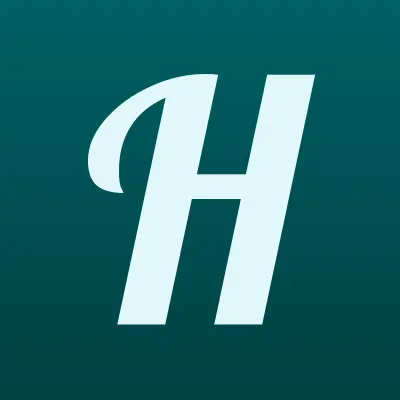 HP, авторизованный сервисный центр, лого-визитка