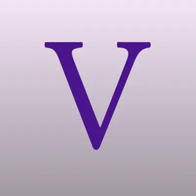 Veles, магазин профессиональной косметики, лого-визитка
