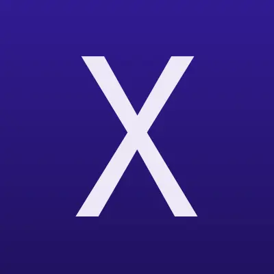 X-Fit, сеть фитнес-клубов, лого-визитка